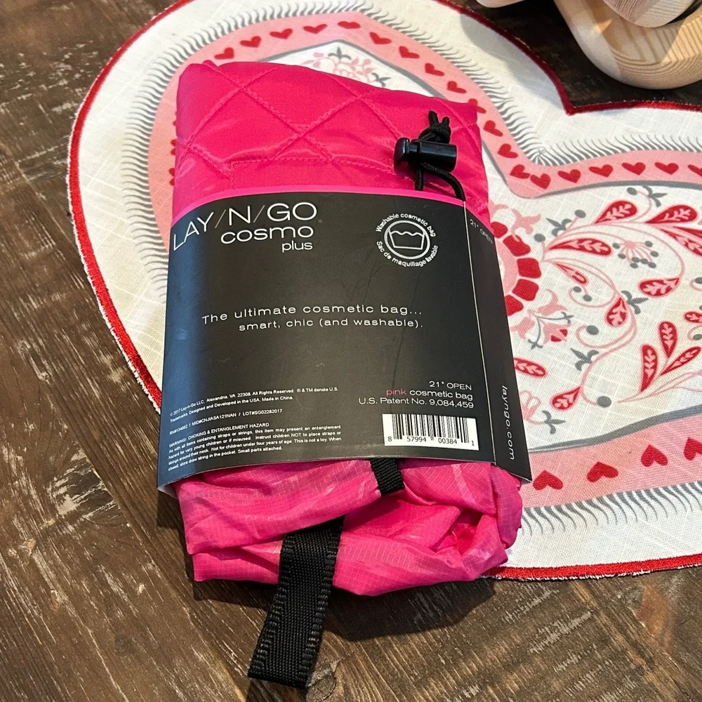 Cosmo Plus Pink Makeup Organizer